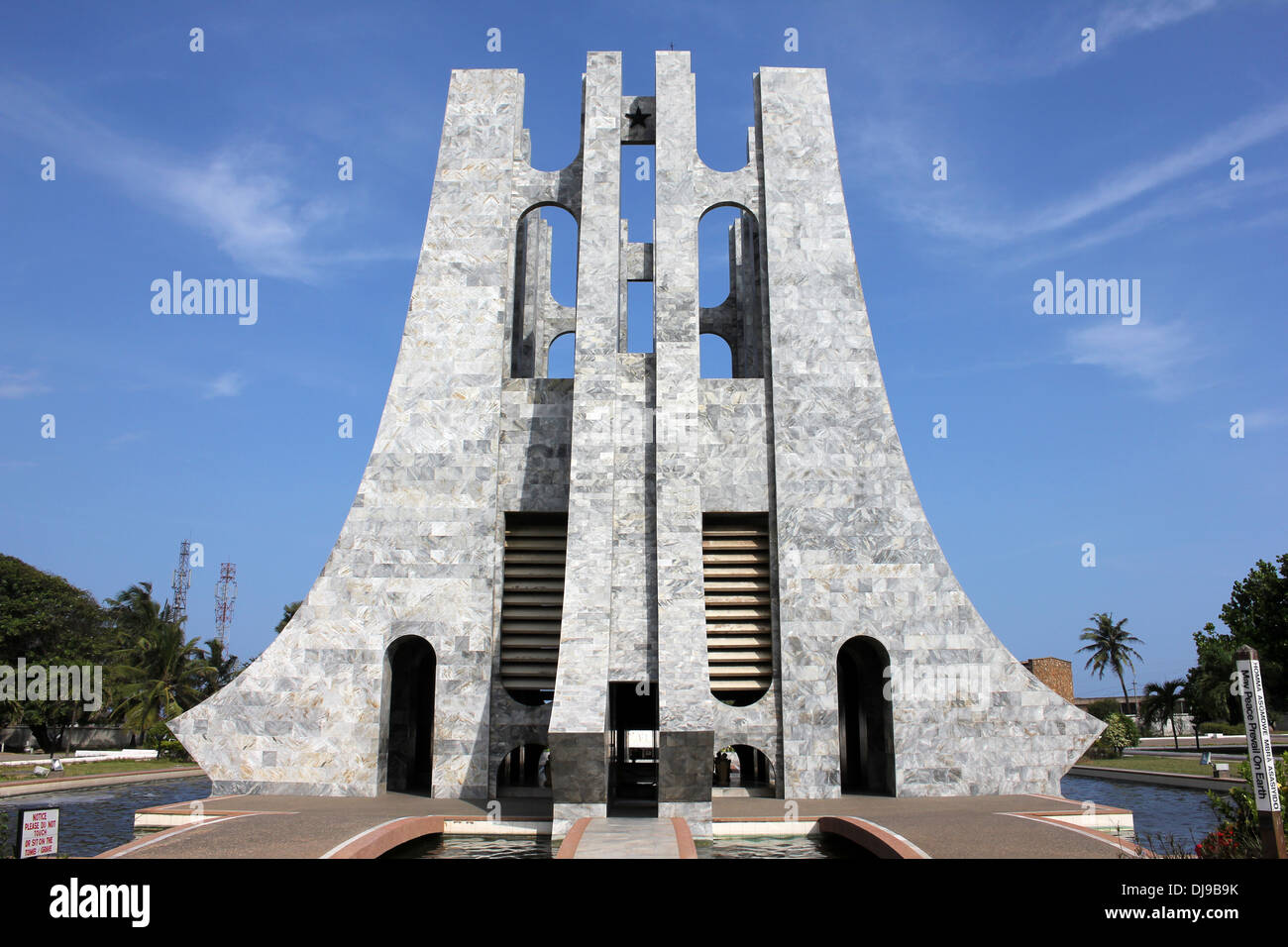 Kwame Nkrumah Memorial, Accra, Ghana Foto Stock