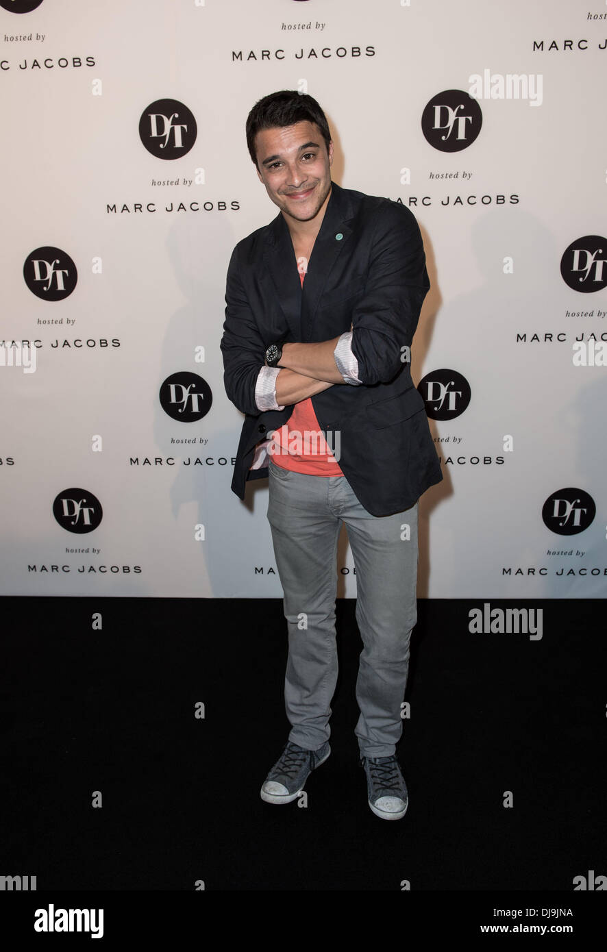 Kostja Ullmann al cocktail per l'apertura della mostra fotografica "designer per domani - Approfondimenti e prospettive" in Peek & Cloppenburg Weltstadthaus. Berlino, Germania - 03.05.2012 Foto Stock