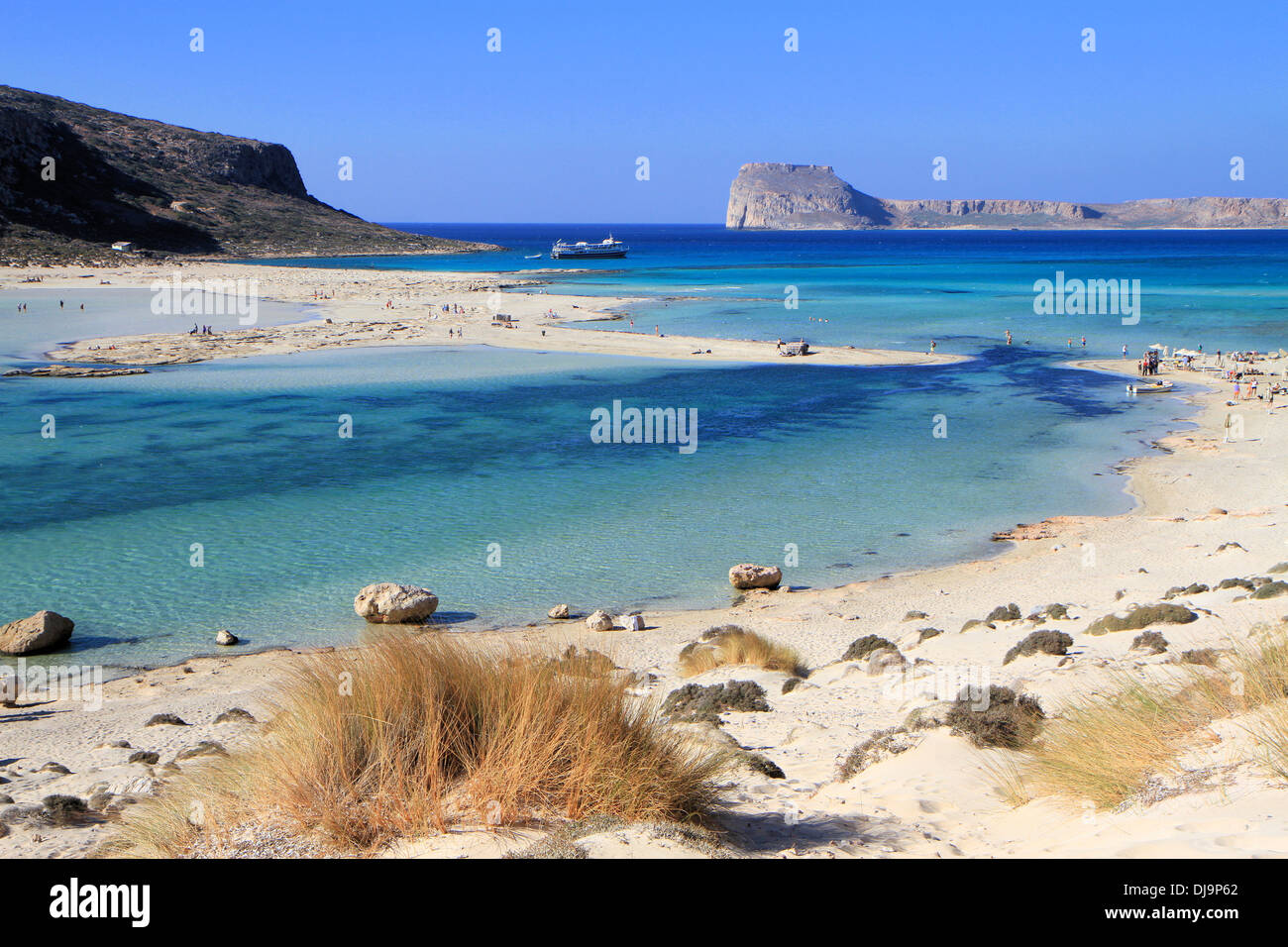 Balos bay, Creta, Grecia Foto Stock