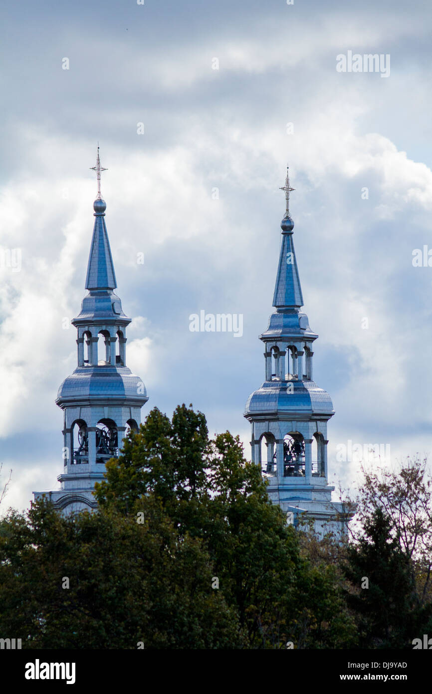 La Chiesa cattolica in Montreal-Canada. Foto Stock