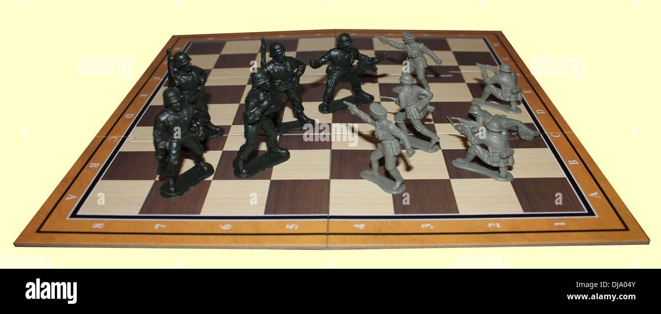 scacchi Foto Stock
