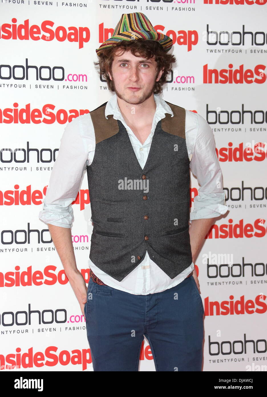 Tom Scurr il sapone interno Awards 2012 tenutasi a uno Marylebone Londra Inghilterra - 24.09.12 Foto Stock