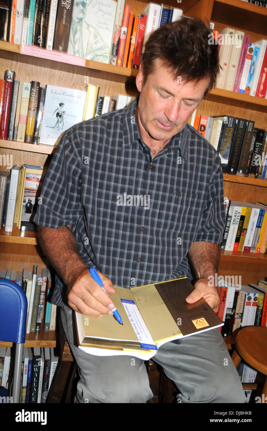 Alec Baldwin ritorna alla BookHampton per un grande libri per i bambini era fantastico evento e legge da 'il meraviglioso mago di OZ' East Hampton Inn New York - 31.08.12 Foto Stock