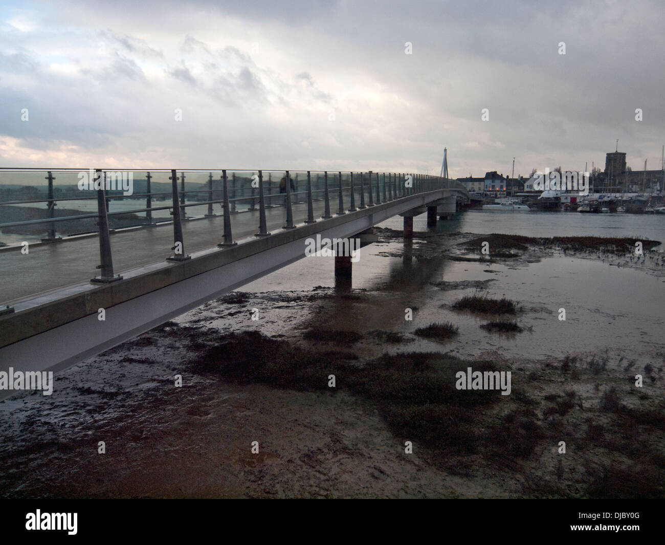 Il nuovo traghetto Adur ponte in Shoreham,West Sussex Foto Stock