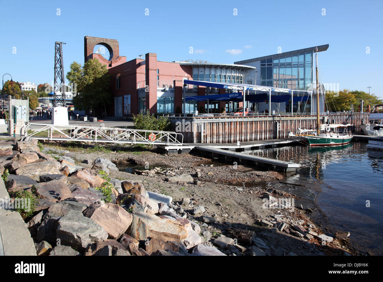 ECHO Lake Aquarium e Science Center, Burlington, VT, STATI UNITI D'AMERICA Foto Stock