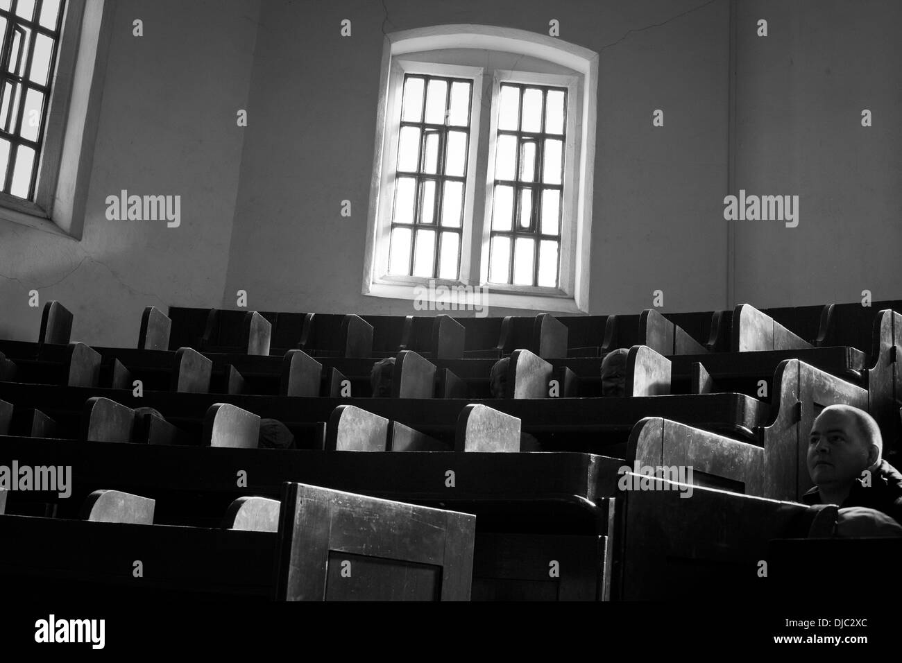 Carcere vittoriano cappella Lincoln REGNO UNITO Foto Stock