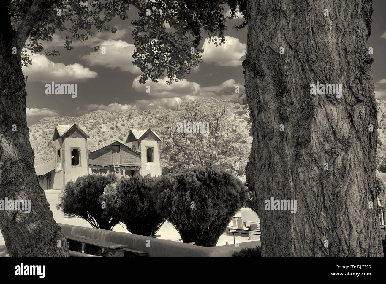 Santuario De Chimayo chiesa. Chimayo, Nuovo Messico Foto Stock