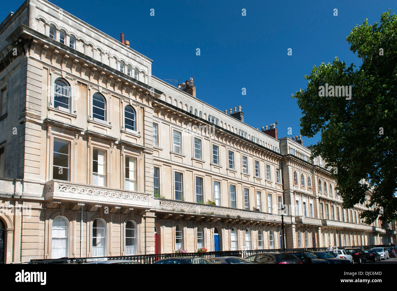 Victoria Square a Bristol, Inghilterra. Foto Stock