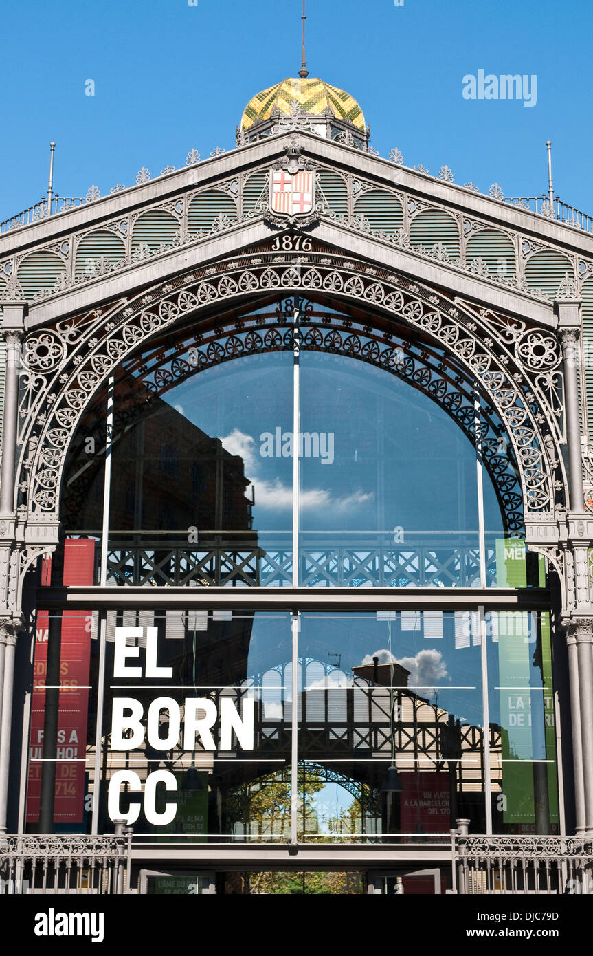 El Born centro culturale, Barcellona, Spagna Foto Stock