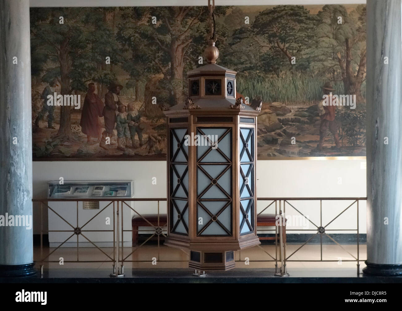 Ufficio postale di Poughkeepsie New York Foto Stock