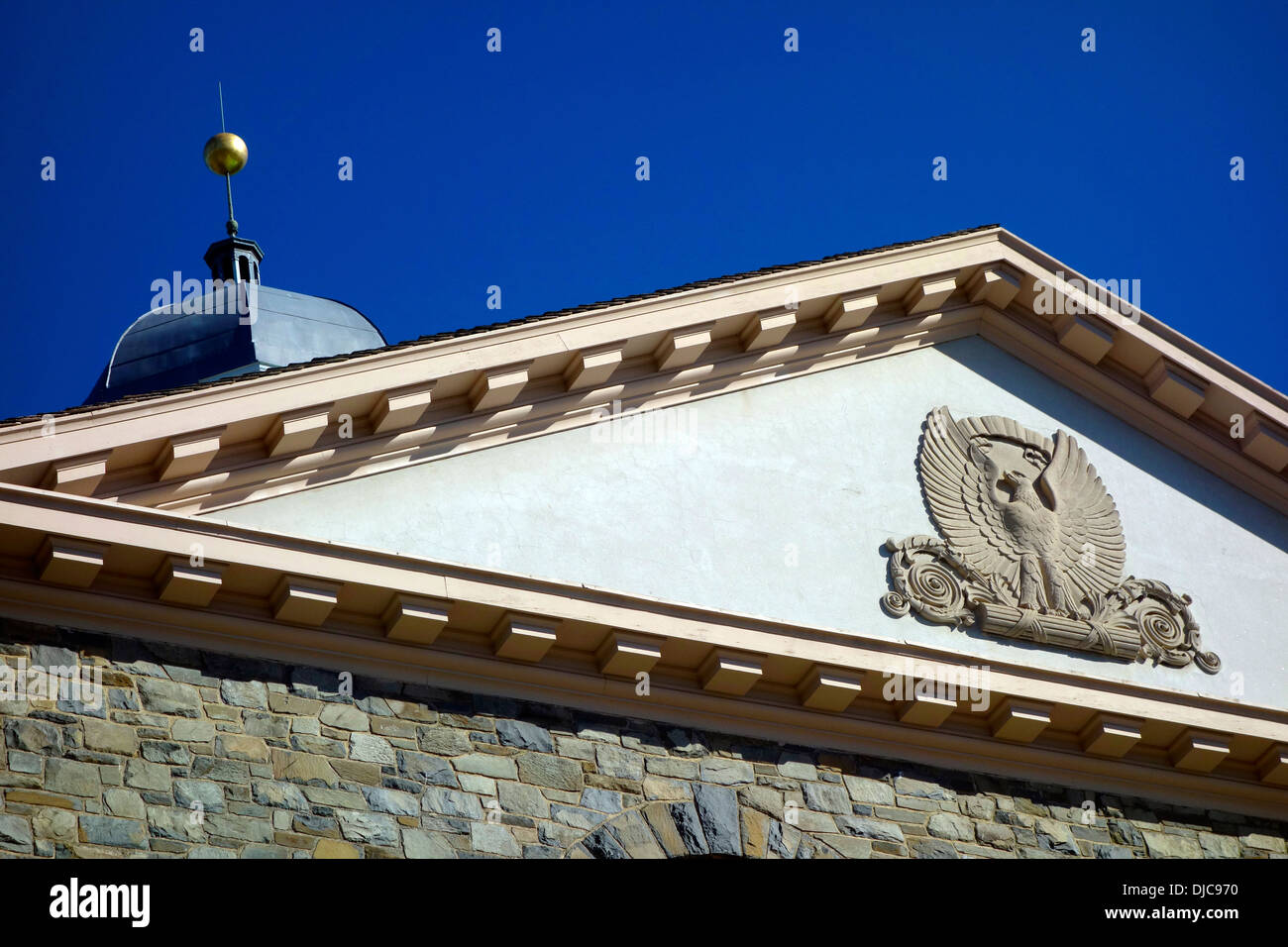 Ufficio postale di Poughkeepsie New York Foto Stock