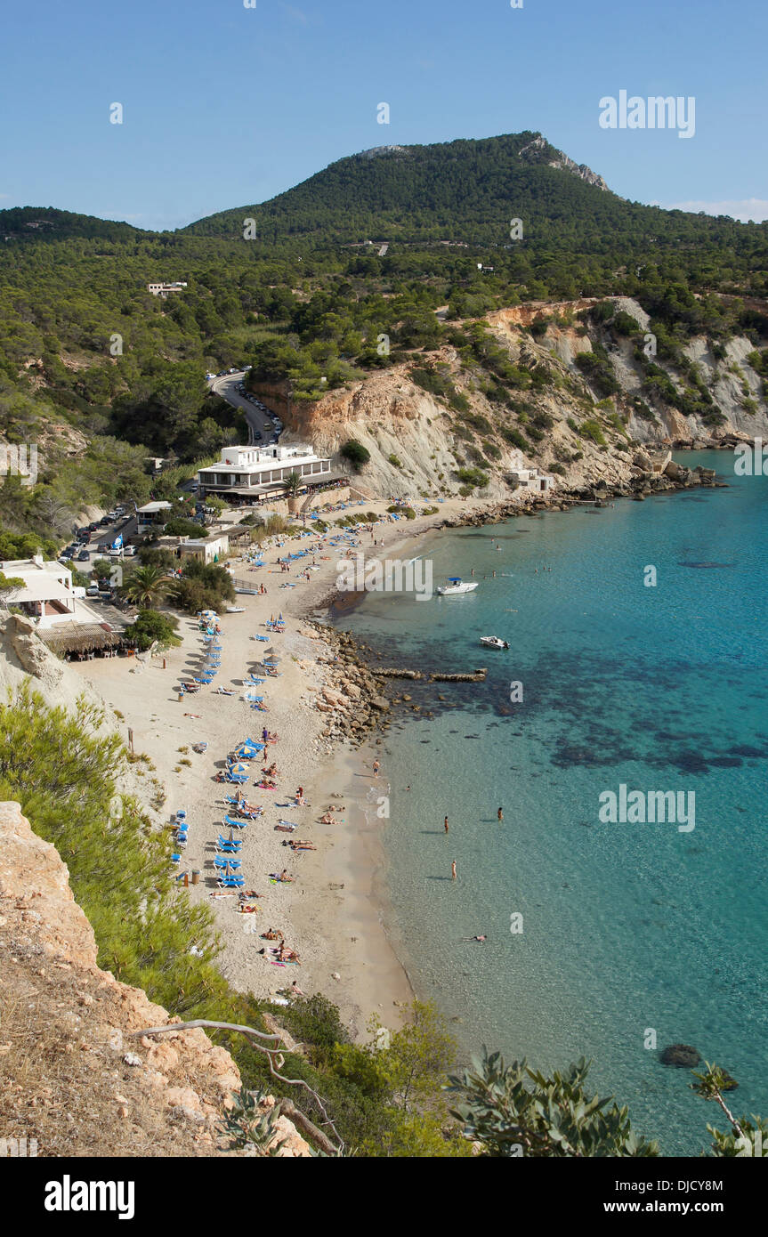 Cala d'Hort, a Sant Josep de sa Talaia, ibiza, Spagna Foto Stock