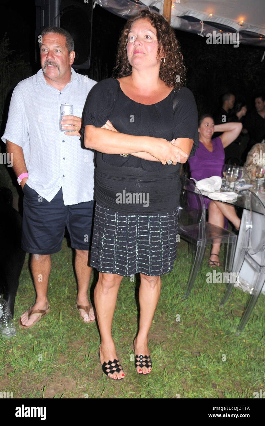 Aida Turturro annuale di "diamond grezzo' Gala a beneficio di Montauk Playhouse Community Center Foundation Montauk, New York - 04.08.12 Foto Stock