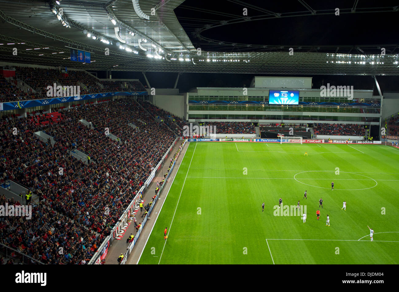 Leverkusen v Shakta donetsk (Champions League) Foto Stock