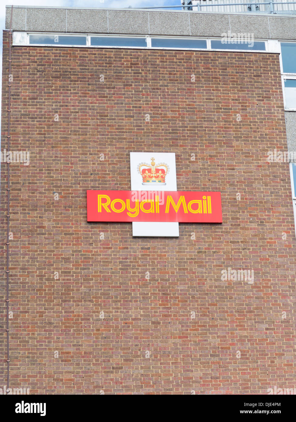 Royal Mail logo, London, Regno Unito Foto Stock