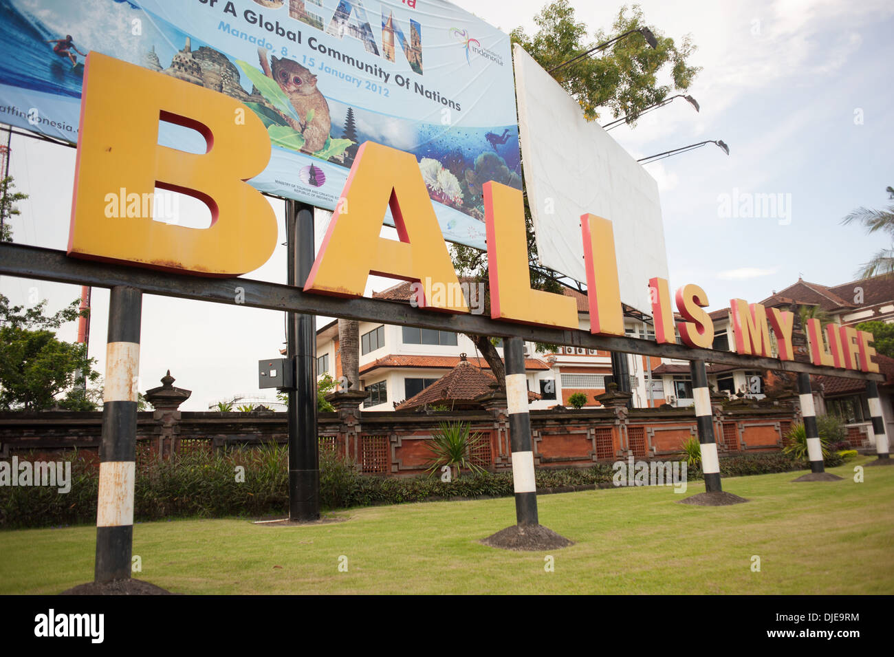 Bali è la mia vita. Foto Stock