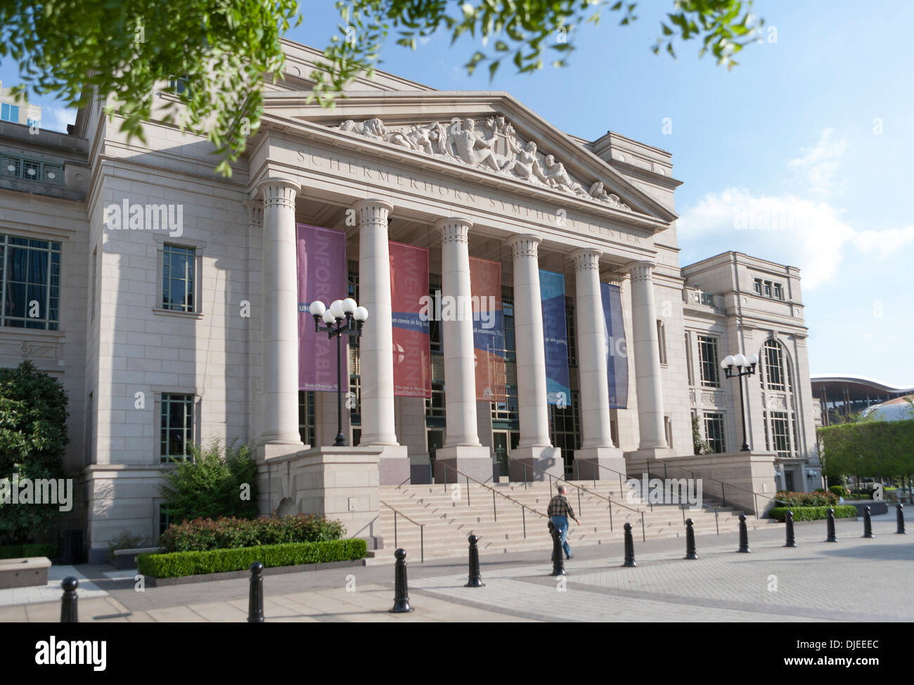 L'esterno dell'Schermerhorn Symphony Hall nel centro di Nashville, Tennessee, Stati Uniti d'America Foto Stock