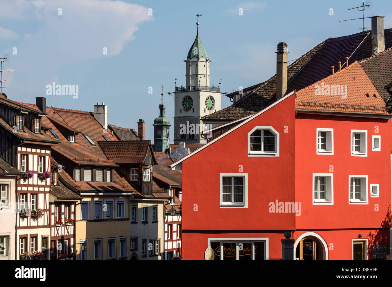 Ueberlingen, Lago di Costanza, Baden Wuertemberg, Germania Foto Stock