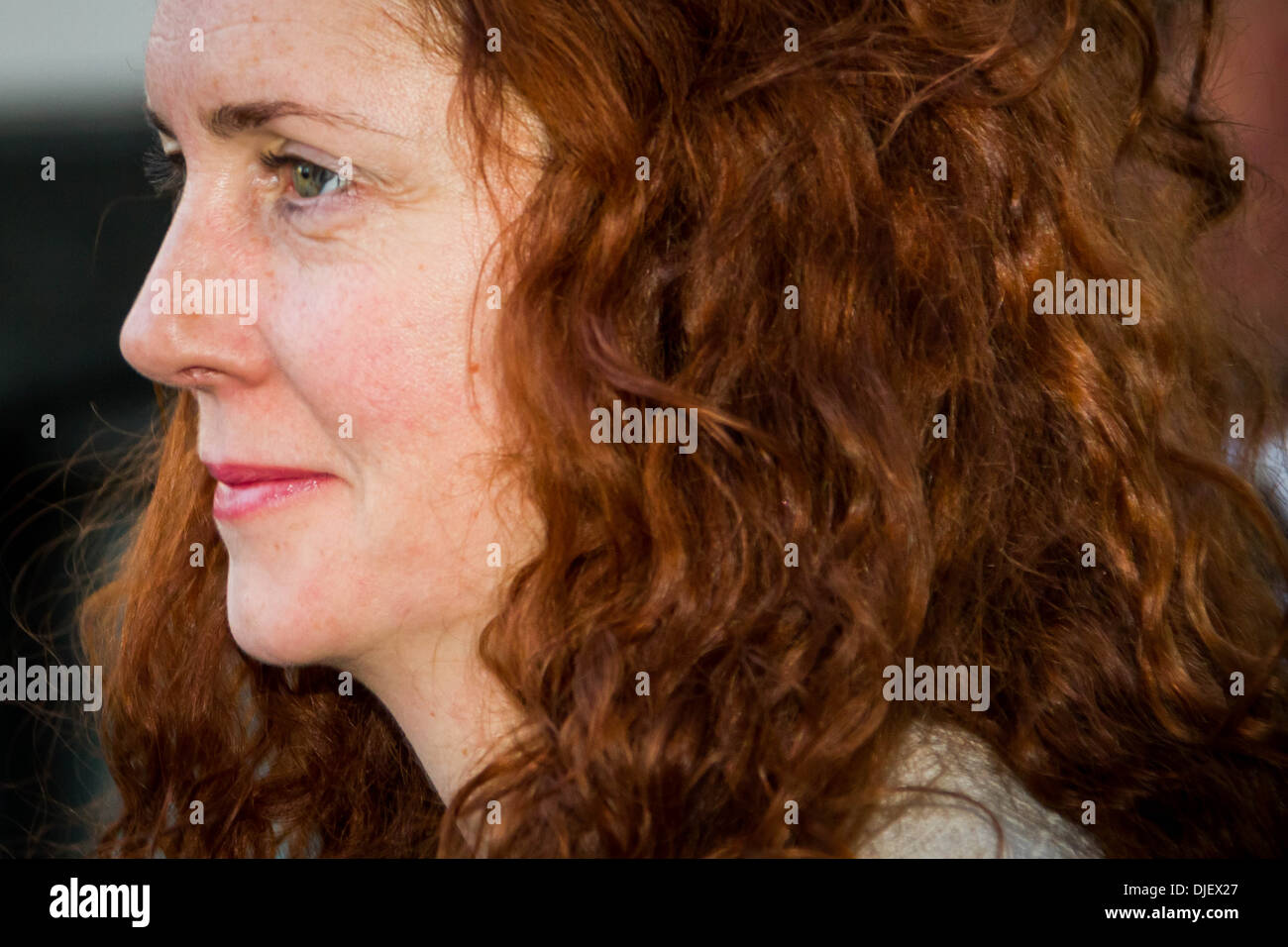 Rebecca Brooks arriva a Old Bailey Court a Londra per continuare con le notizie di telefono internazionali lo scandalo di hacking di prova. Foto Stock