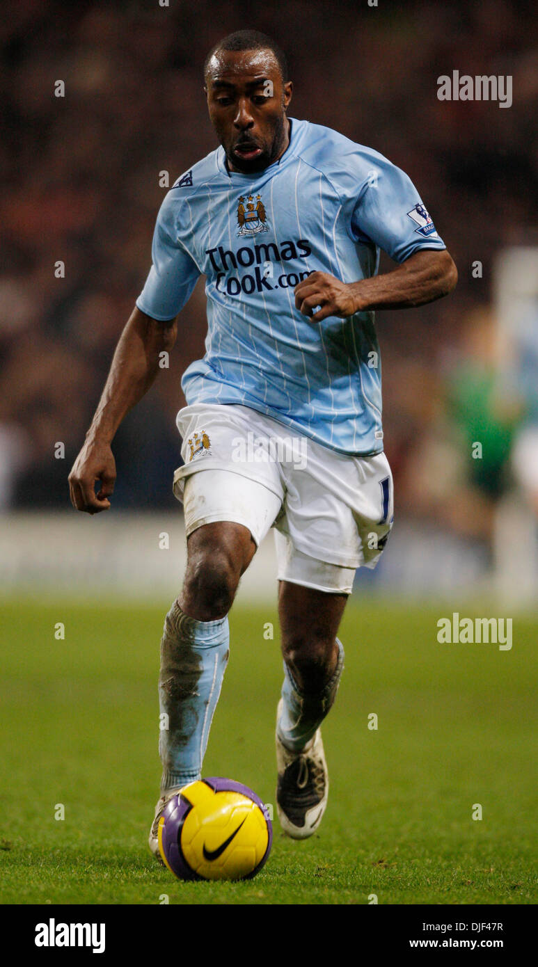 Manchester City's Darius Vassell (credito Immagine: © fotografo/Cal Sport Media) Foto Stock