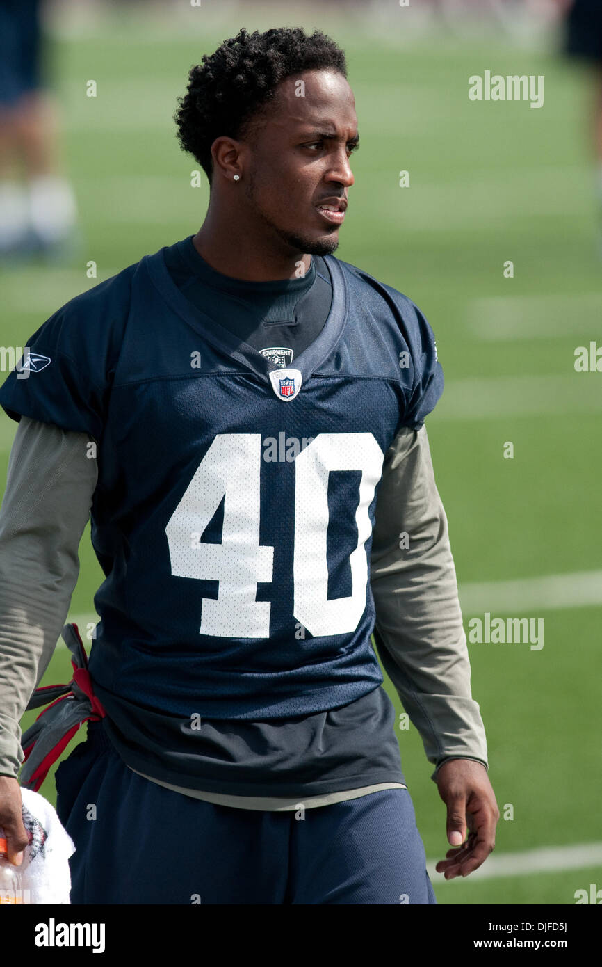 Buffalo Bills defensive back Lydell Sargeant (#40) durante un evento di minicamp a Ralph Wilson Stadium di Orchard Park, New York. (Credito Immagine: © Mark Konezny/Southcreek globale/ZUMApress.com) Foto Stock