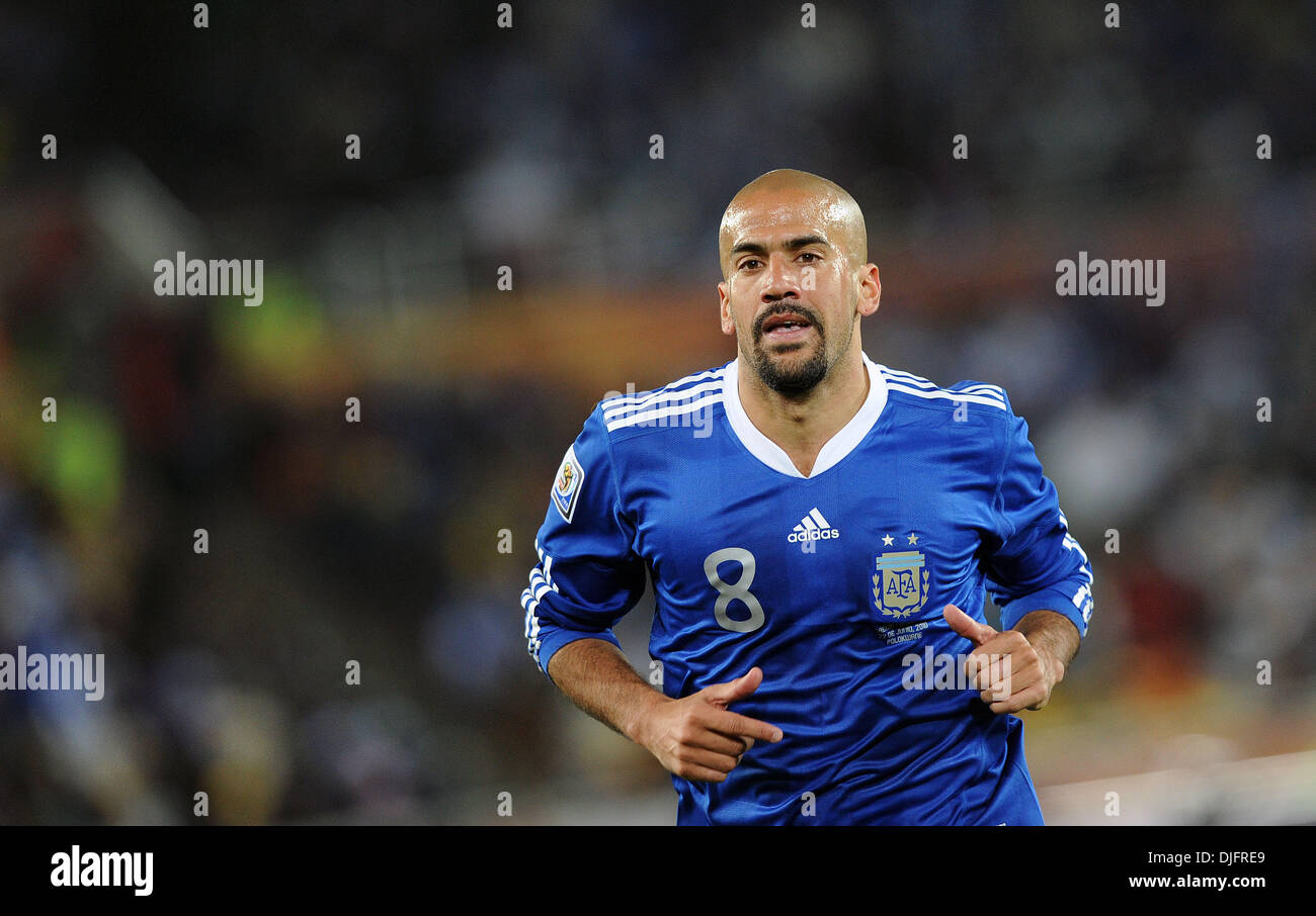 Juan veron argentina fifa world cup immagini e fotografie stock ad