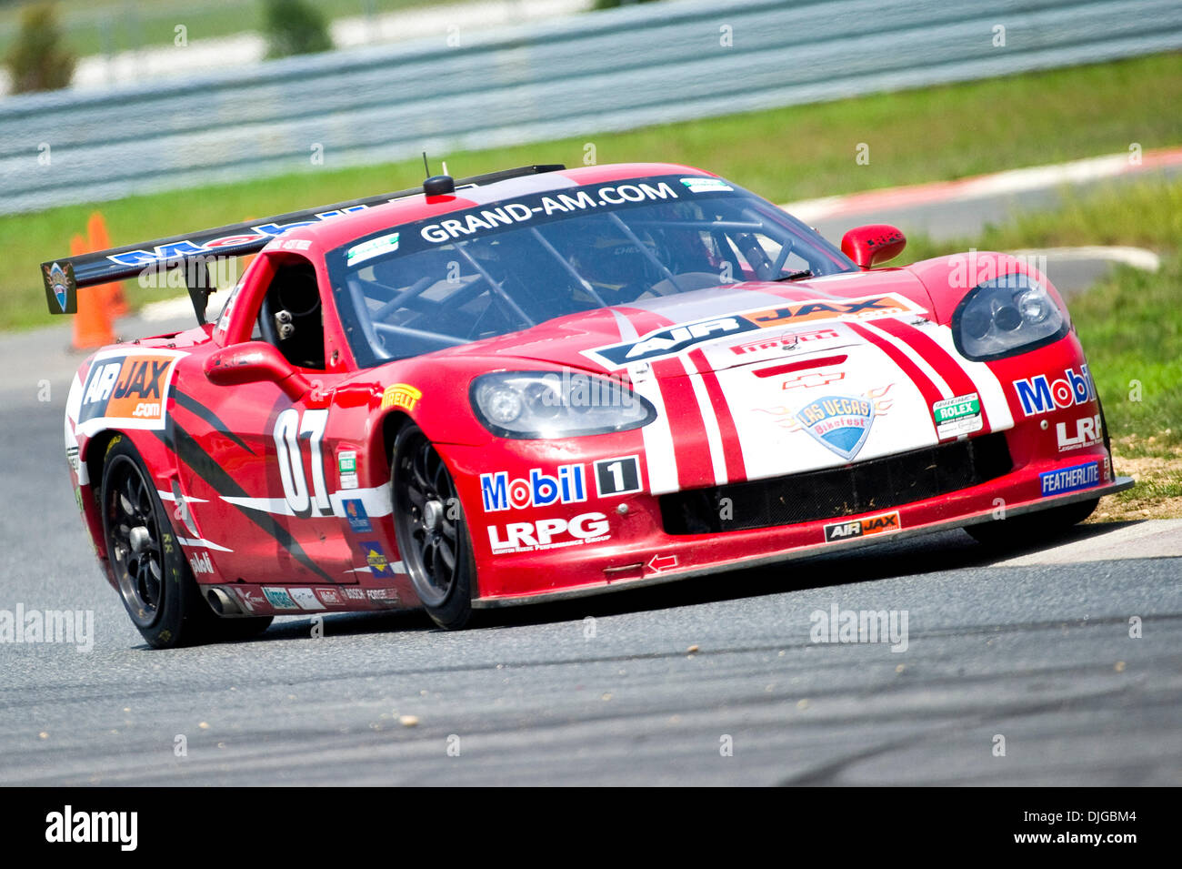 Il Banner Racing #07 Grand Touring Car (GT), guidato da Paul Edwards, viene eseguito durante le qualifiche per il NJMP 250, presentato dalla Corona Reale presso il New Jersey Motorsports Park di Millville,NJ. (Credito Immagine: © Bill Guerro/Southcreek globale/ZUMApress.com) Foto Stock