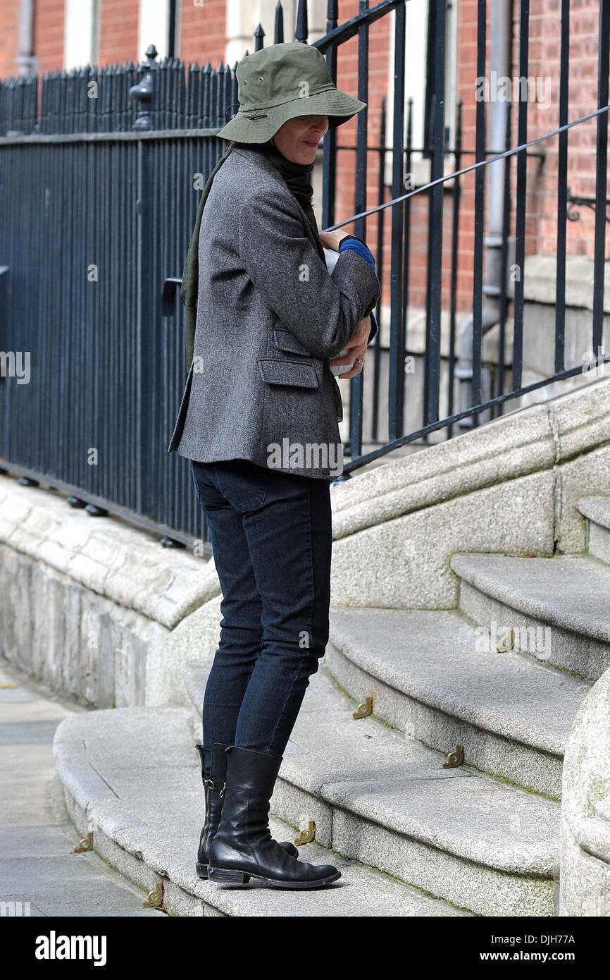 Desperate Housewives' star Marcia Cross è visto fuori e circa a Dublino Dublino Irlanda - 20.05.12 Foto Stock