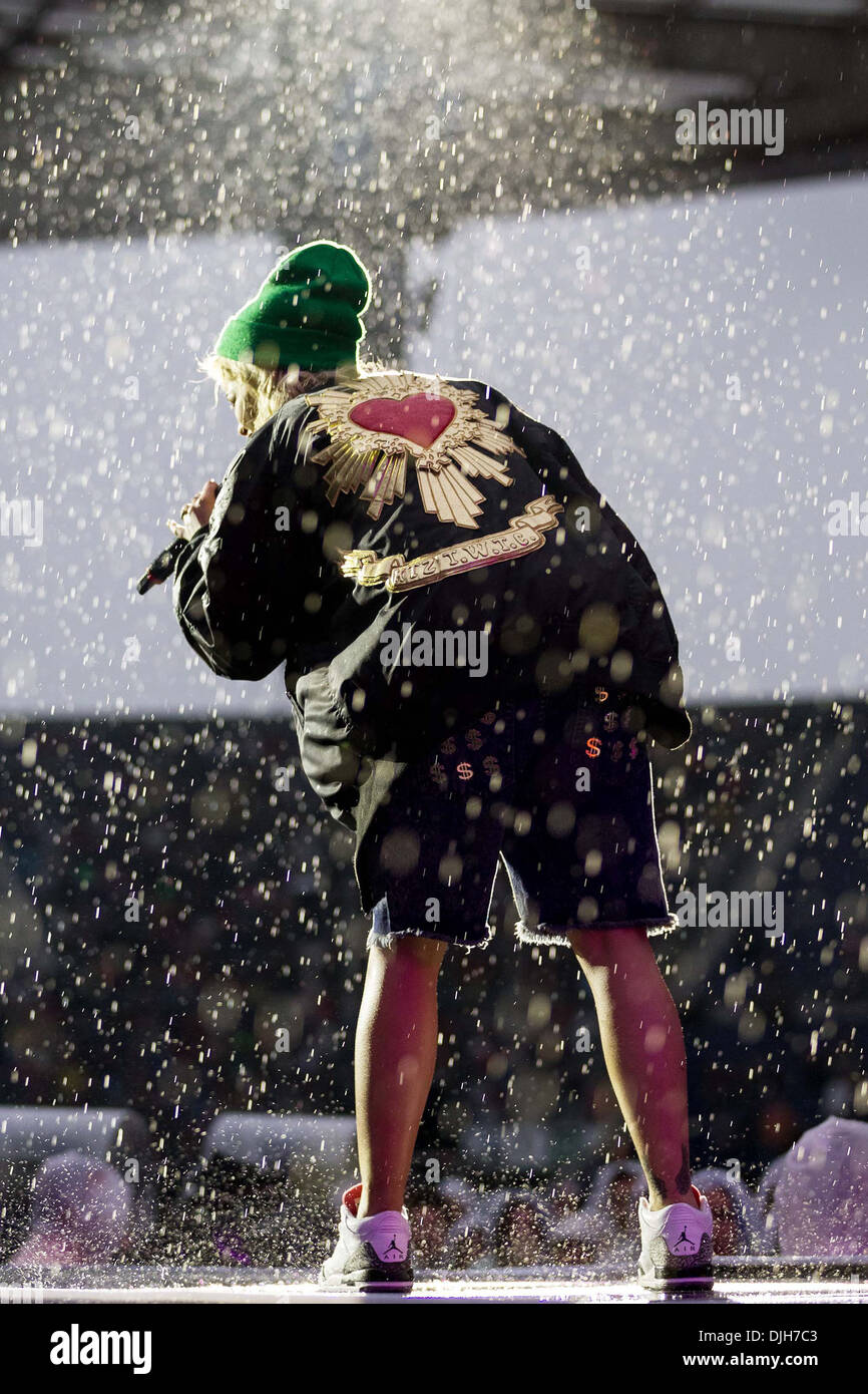 Rita Ora performing live a Estadio do Dragao a Porto Porto, Portogallo - 18.05.12 Foto Stock