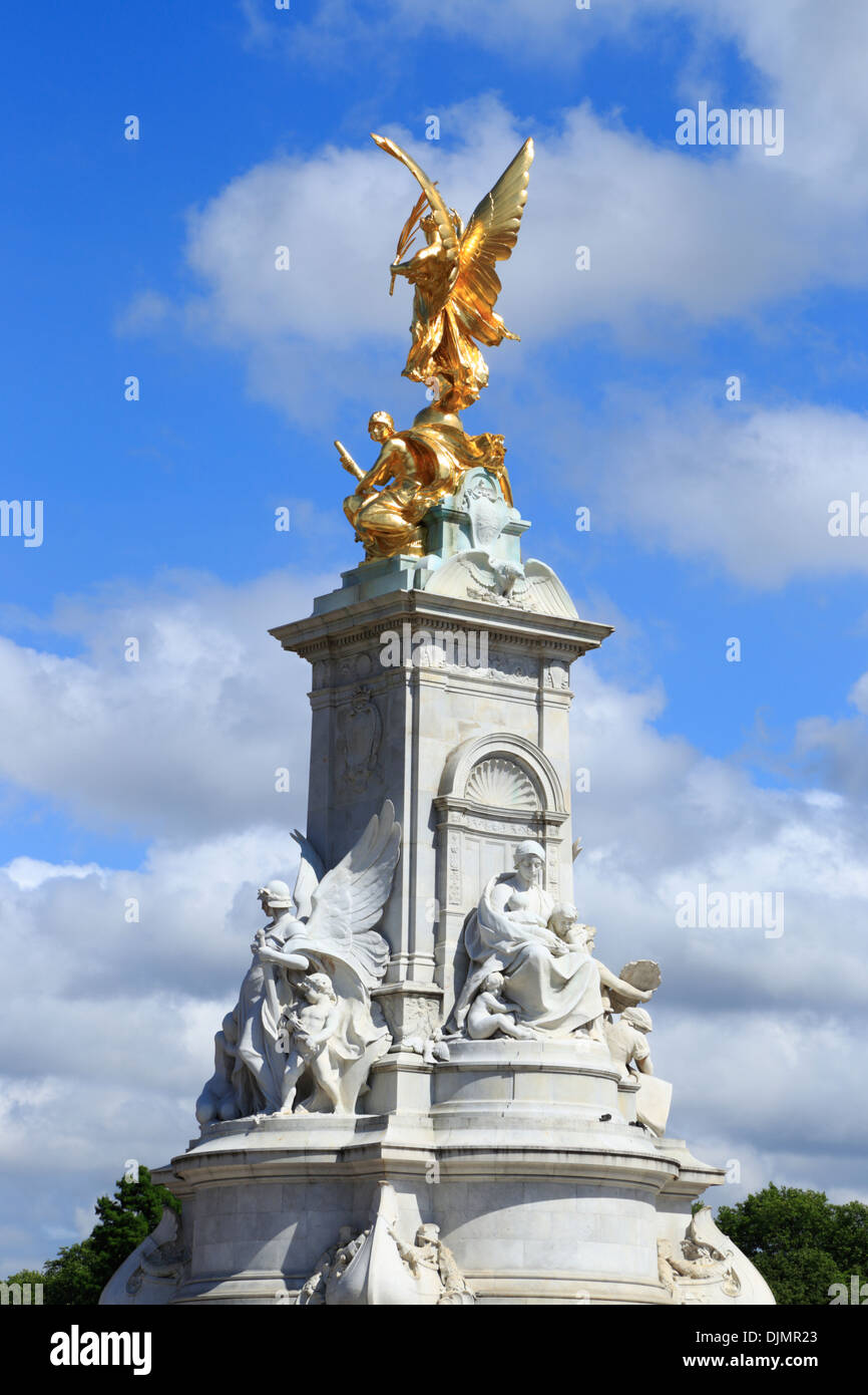 Il memoriale della Victoria di Londra, England, Regno Unito Foto Stock