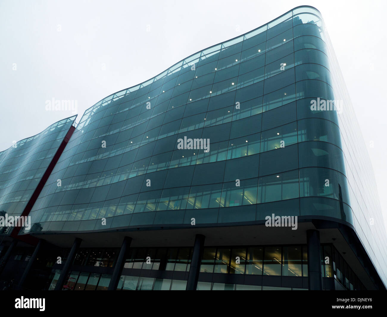 Quotidiano Guardian Media Group edificio a re luogo in Kings Cross Londra UK KATHY DEWITT Foto Stock