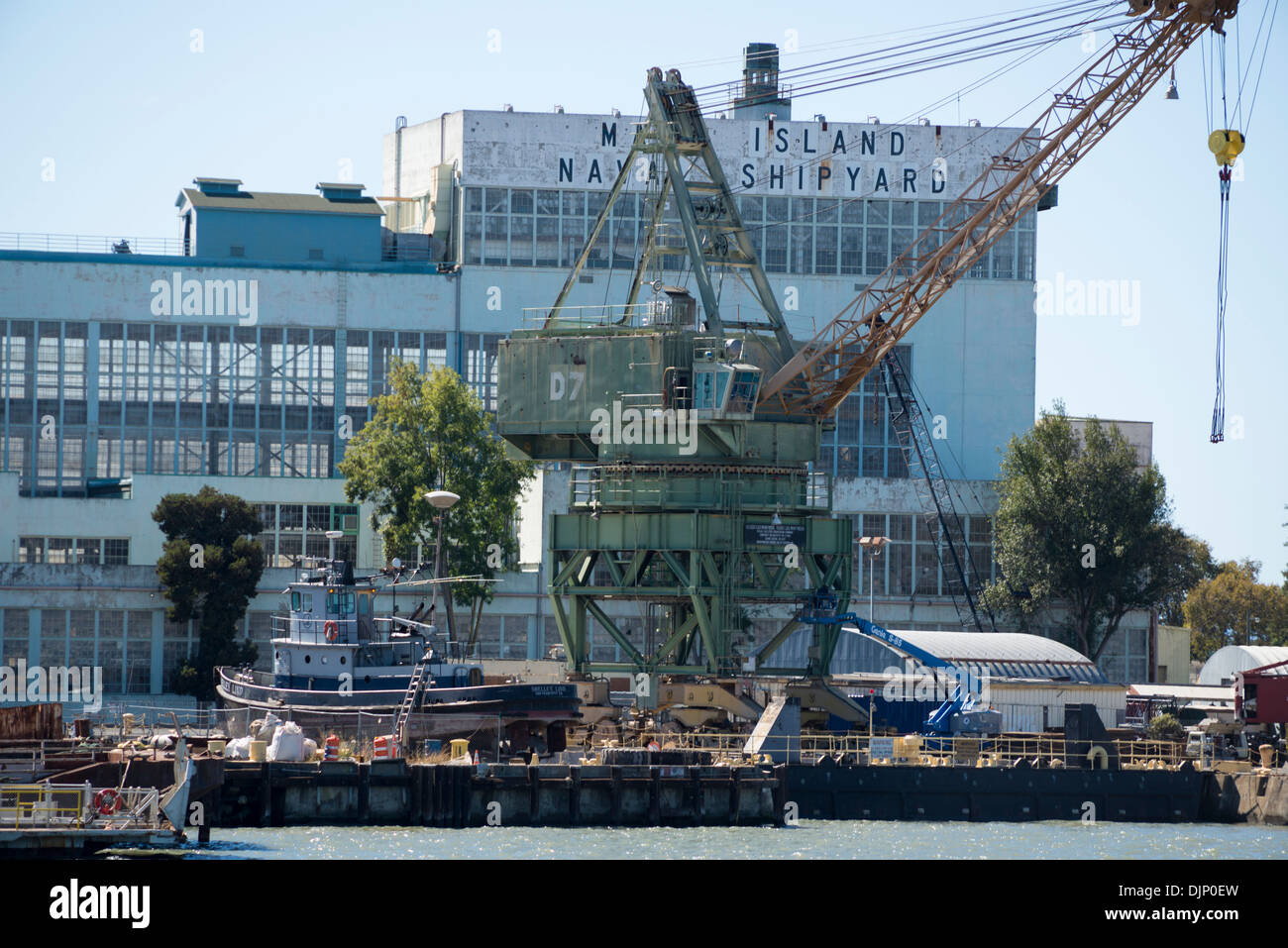 Mare Island Naval Shipyard Vallejo, California USA Foto Stock