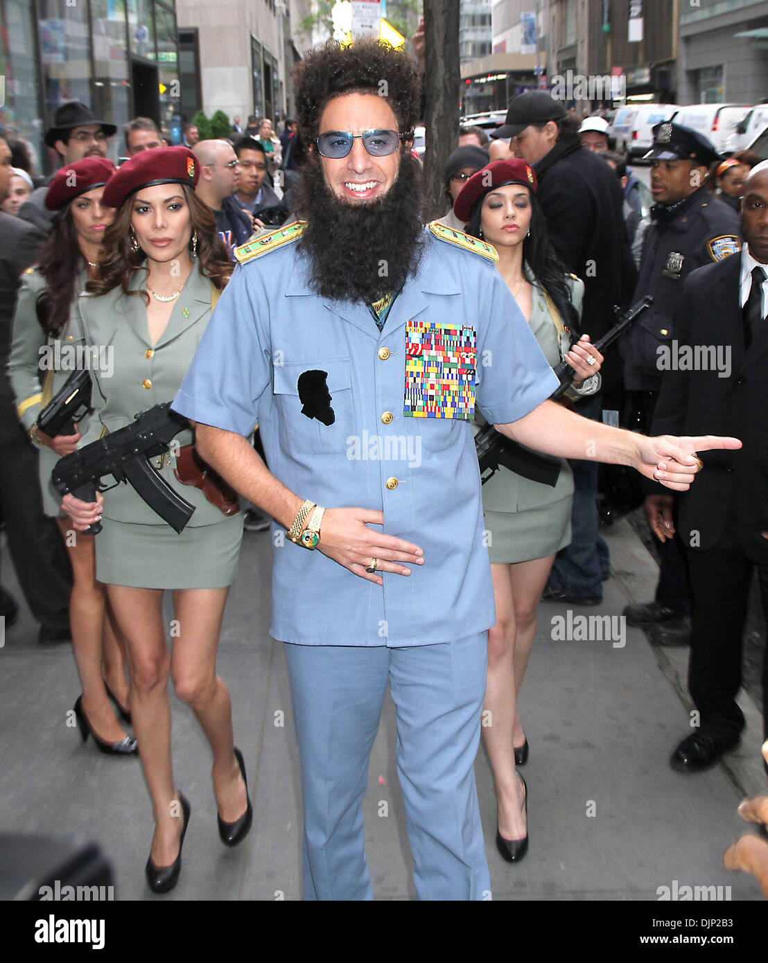 Sacha Baron Cohen presso la NBC per il "oggi" mostra New York City, Stati Uniti d'America - 07.05.12 Foto Stock