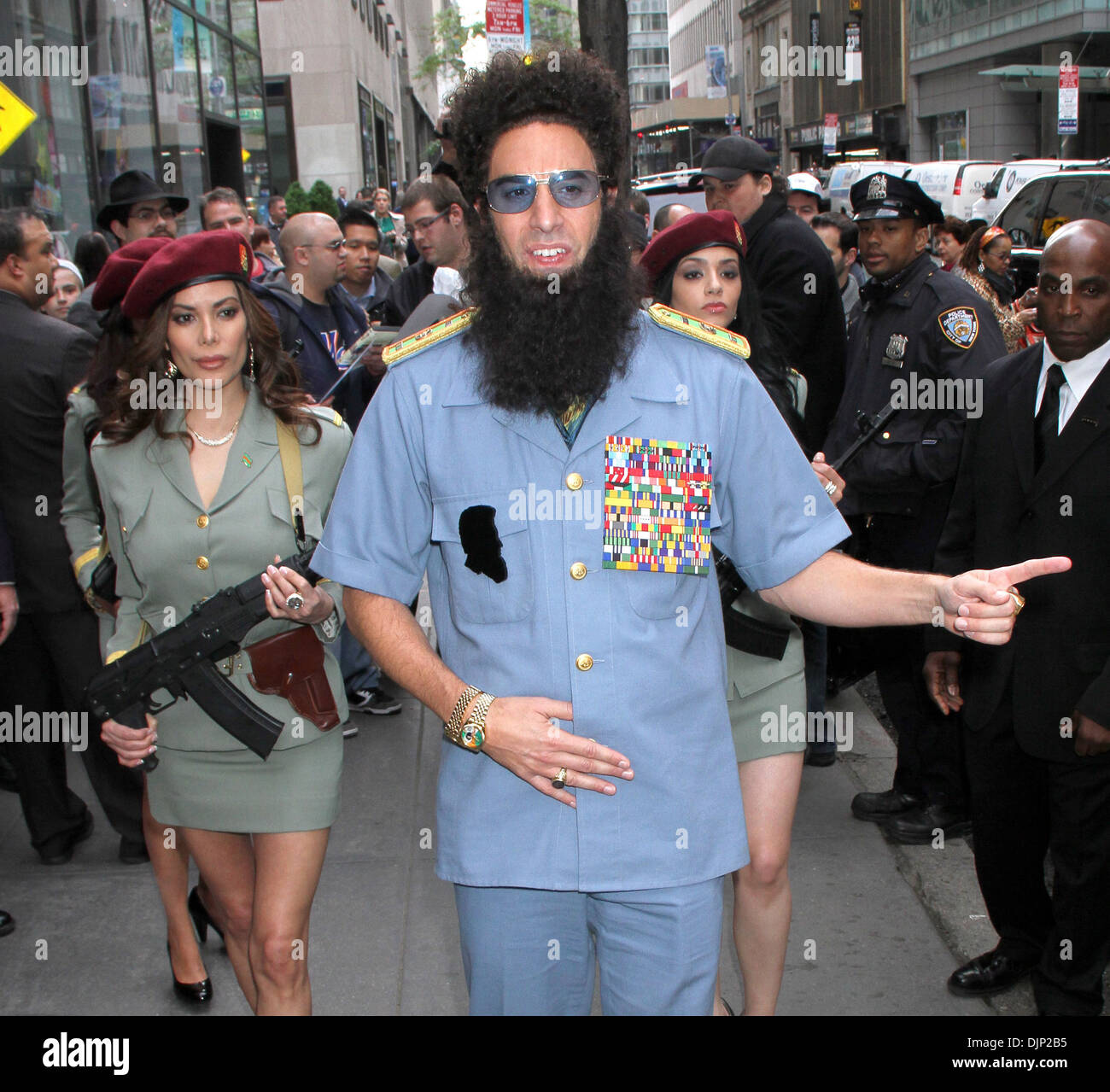 Sacha Baron Cohen presso la NBC per il "oggi" mostra New York City, Stati Uniti d'America - 07.05.12 Foto Stock