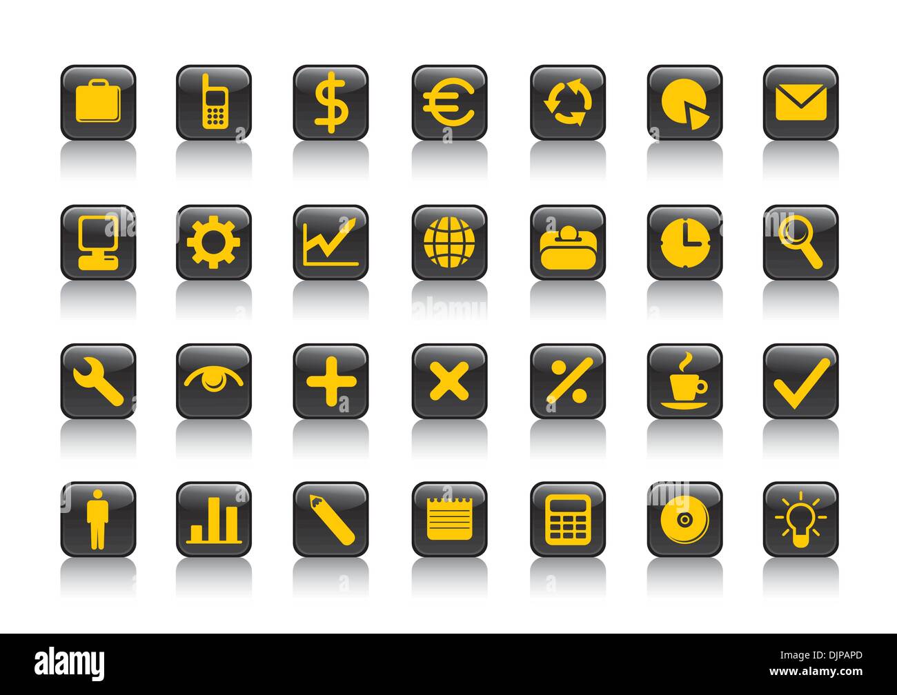 Simboli aziendali Illustrazione Vettoriale