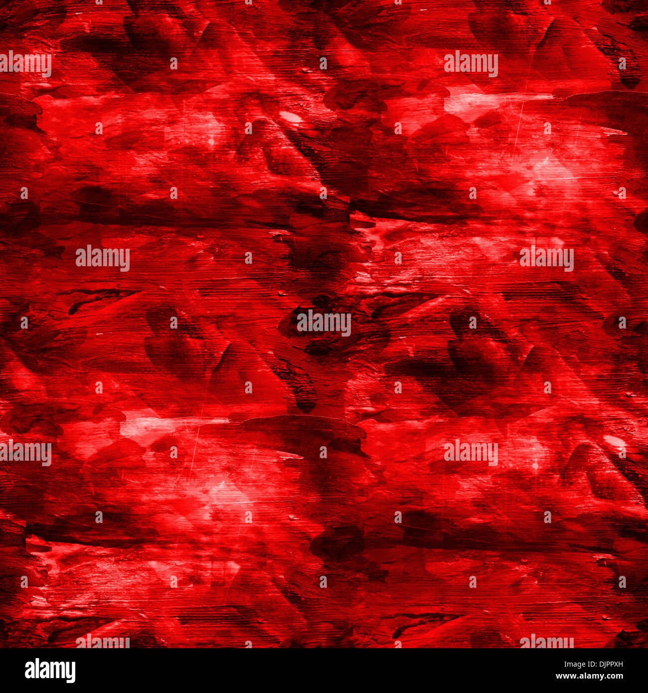 Artista cubismo astratto rosso senza giunture arte acquerello texture di sfondo Foto Stock