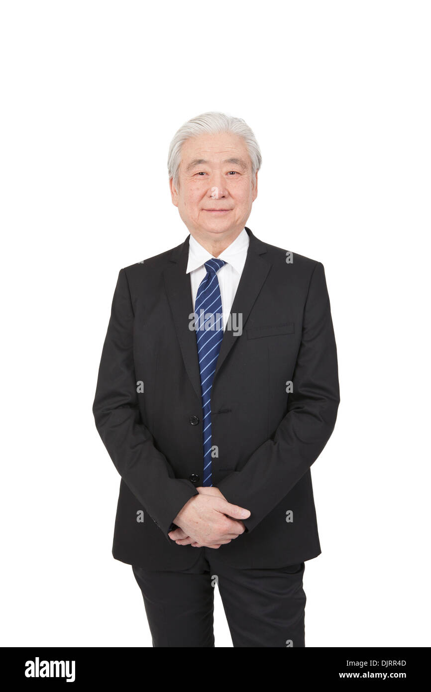 Ritratto di imprenditore senior Foto Stock