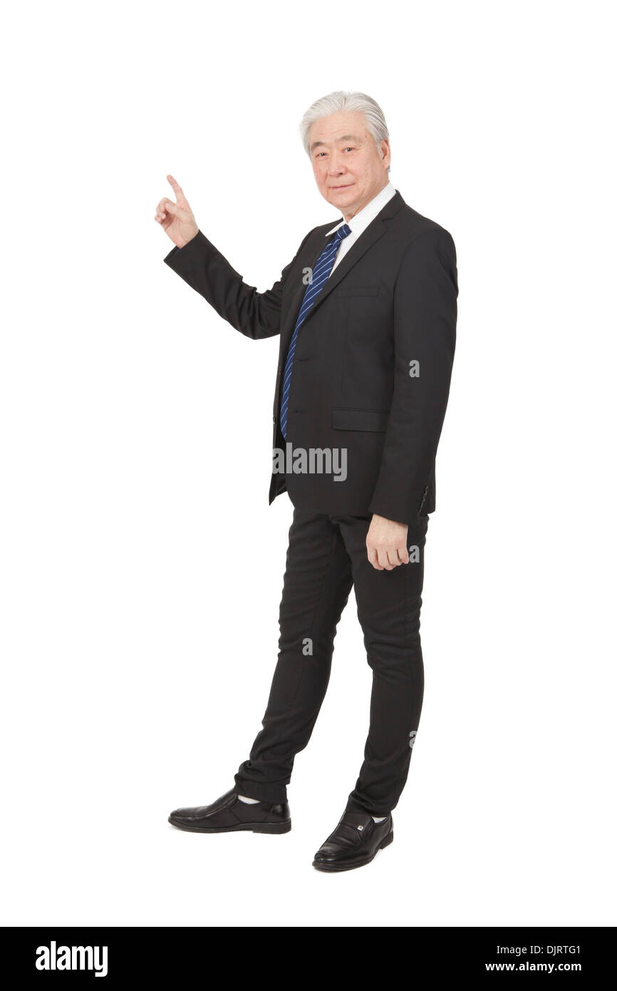 Ritratto di imprenditore senior Foto Stock