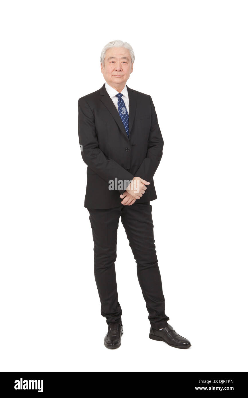 Ritratto di imprenditore senior Foto Stock