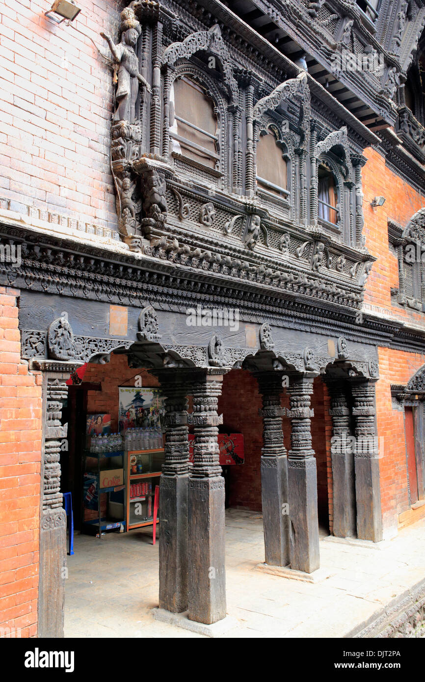 Casa della Kumari, Kathmandu, Nepal Foto Stock