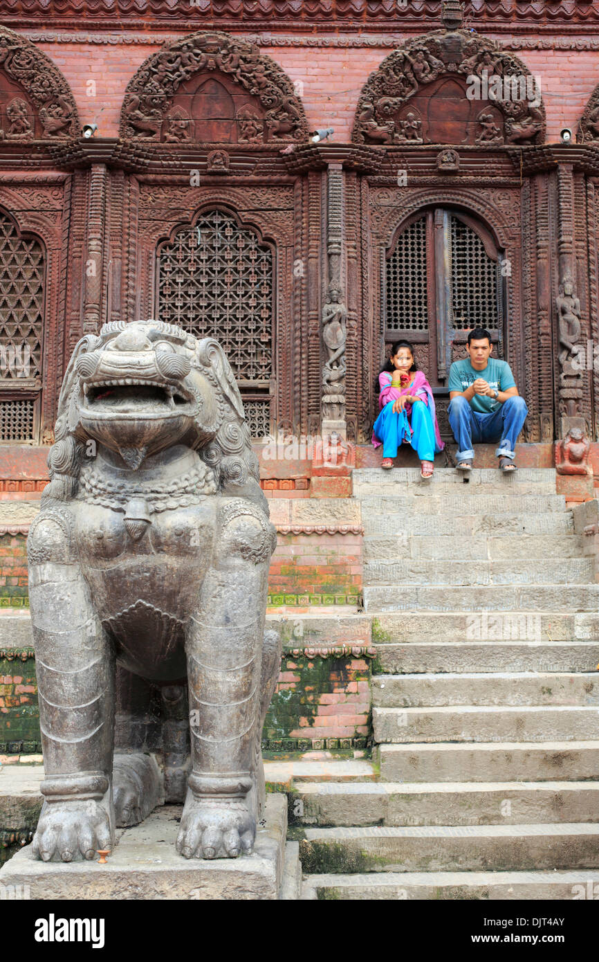 Durbar Square, Kathmandu, Nepal Foto Stock