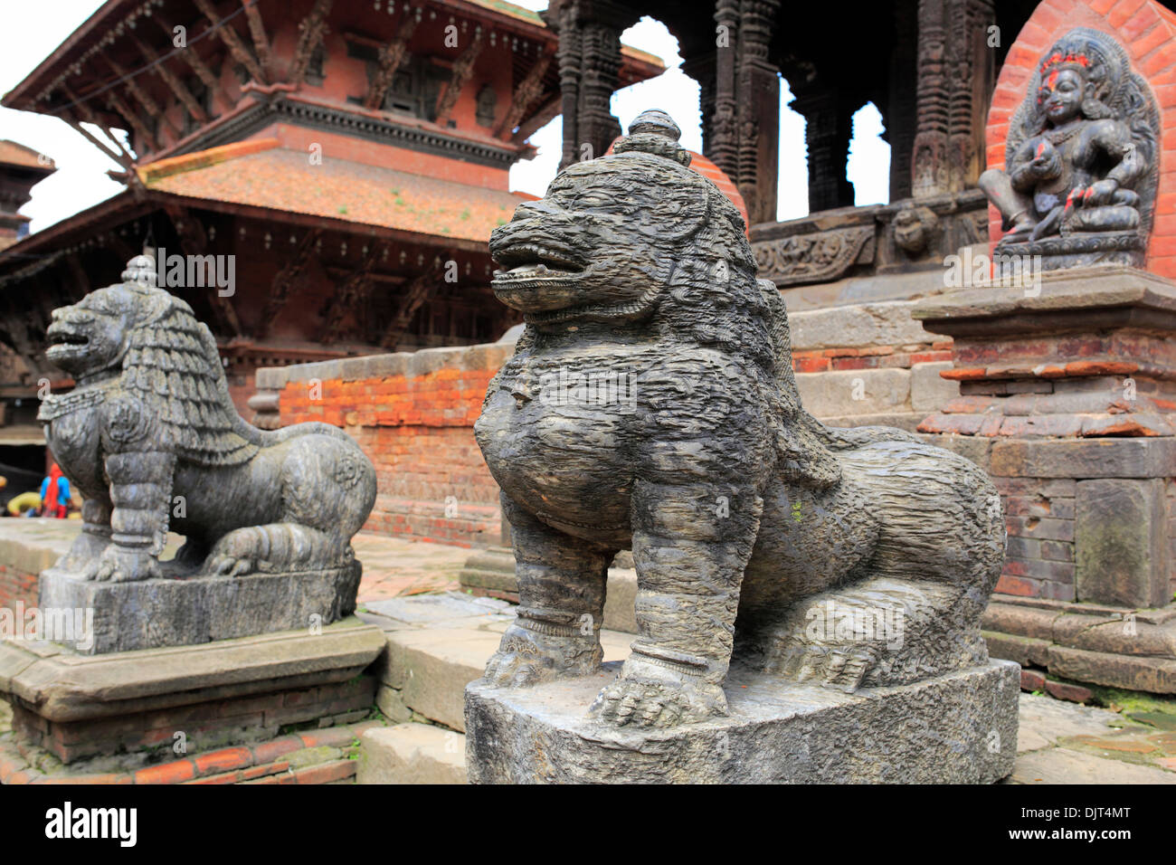 Durbar Square, Patan, Lalitpur, Nepal Foto Stock