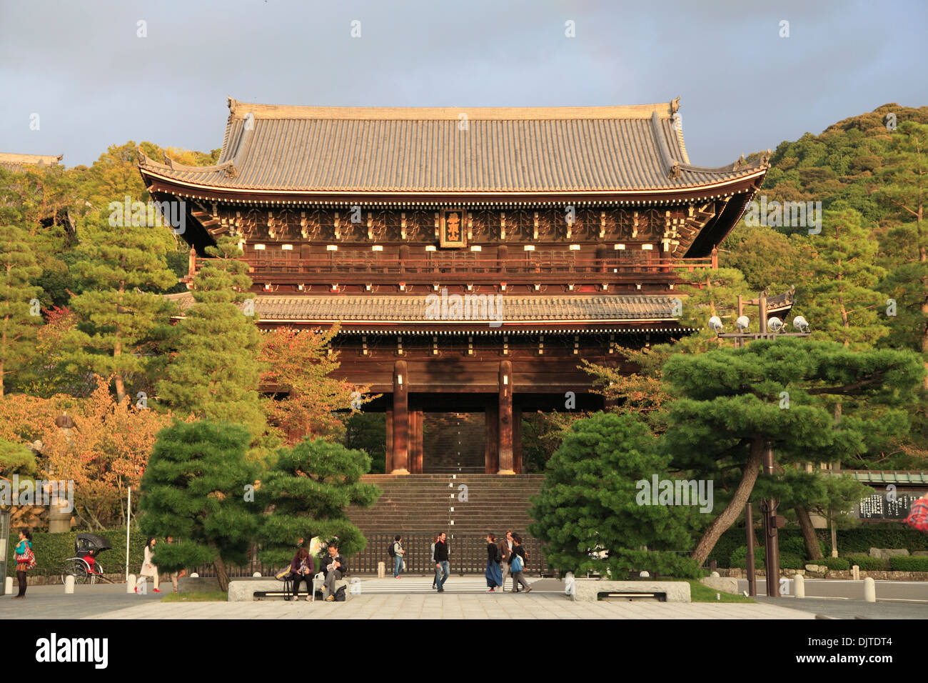 Giappone, Kyoto, A Chion-in tempio, Foto Stock