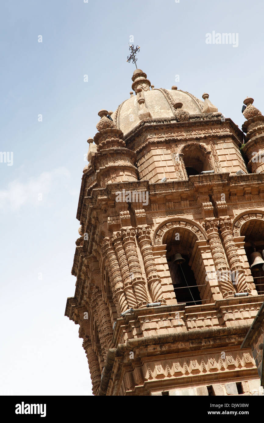 Chiesa di Santo Domingo a Qorikancha, Cuzco, Perù. Foto Stock