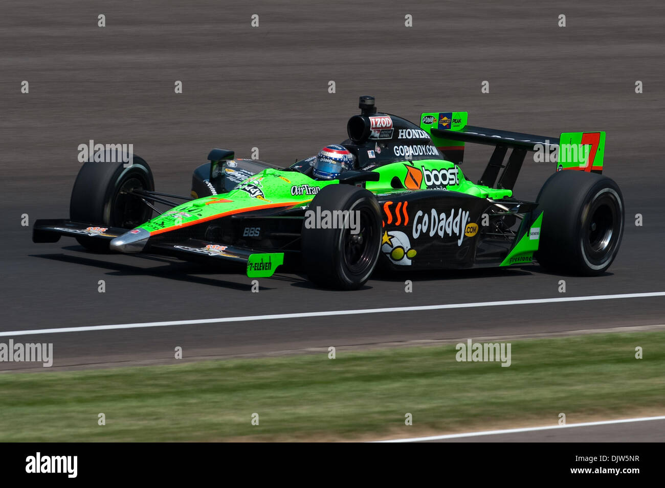 2010 Indianapolis 500. Domenica, 30 maggio 2010..Franchitti vince 2a Indy 500..Danica Patrick 7 (credito Immagine: © Mike Taylor/Southcreek globale/ZUMApress.com) Foto Stock