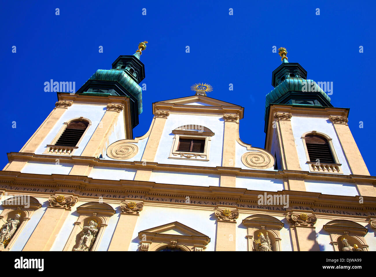 La Chiesa Gesuita, Vienna, Austria, Europa Centrale Foto Stock