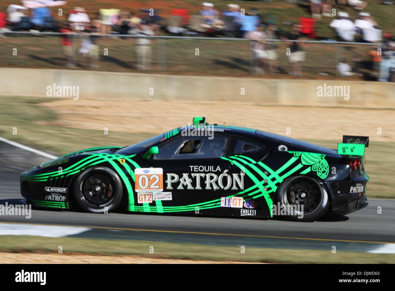 Ottobre 2, 2010 - Braselton, Georgia, Stati Uniti d'America - Team Extreme Speed Motorsports Ferrari 430 GT compete nella classe GT2 di Road Atlanta per il 2010 xiii annuale di Petit Le Mans. I piloti della Ferrari 430 GT sono Ed Brown, Guy Cosmo e Joao Barbosa. (Credito Immagine: © Everett Davis/Southcreek globale/ZUMApress.com) Foto Stock