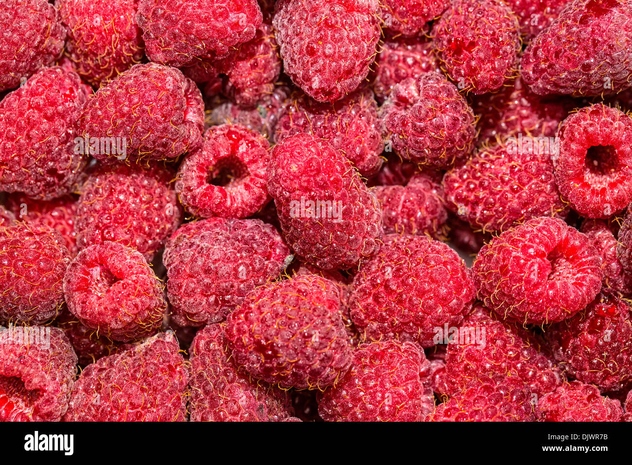 Sfondo di lampone vita molti frutti naturali la salute Foto Stock