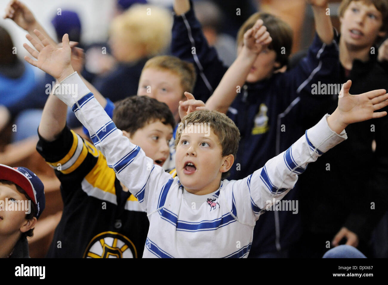 Nov. 13, 2010 - Manchester, Massachusetts, Stati Uniti d'America - Prima volta quest anno i monarchi giocherà back to back partite contro di loro (3) divisione atlantica rivali. La provvidenza sulla parte superiore 2-0 nella prima. (Credito Immagine: © Jim Melito/Southcreek globale/ZUMApress.com) Foto Stock