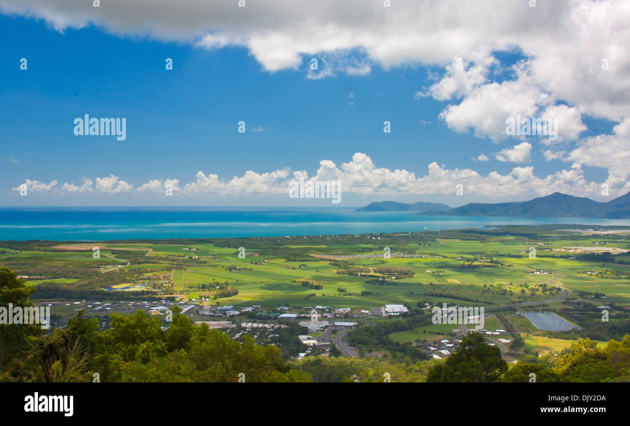 Vista di Cairns North Queensland Australia Foto Stock